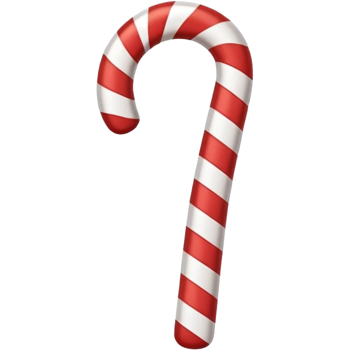 Une canne de noel  emoji