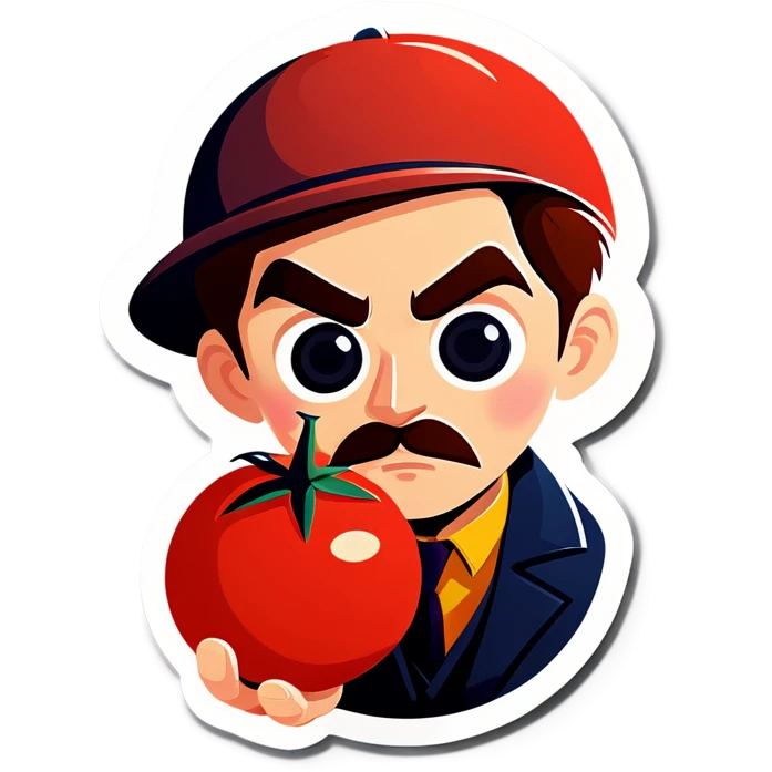 Tomato detective emoji