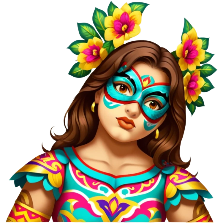 Luchador emoji
