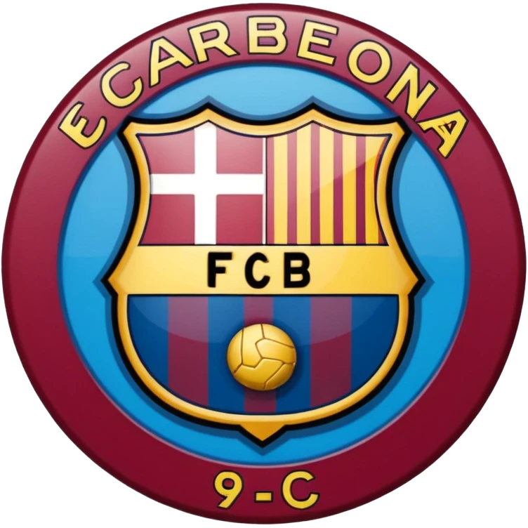 Fc Barcelona badge emoji