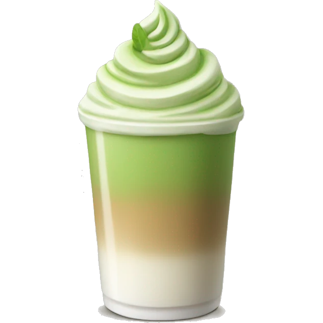 Matcha latte emoji