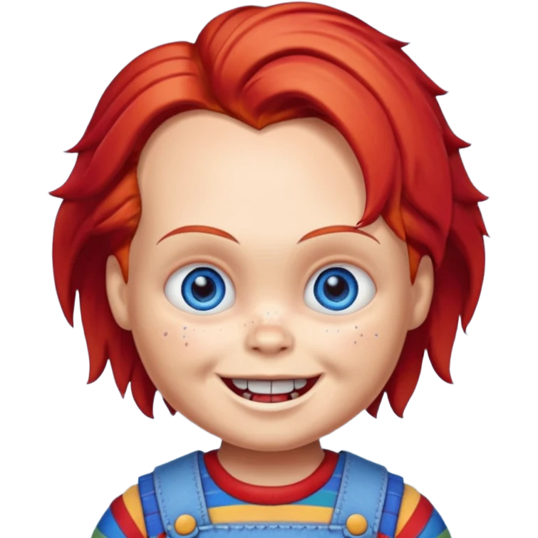 Un emojin de chuky emoji