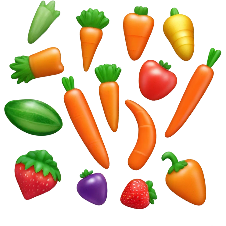 Garden gummy emoji