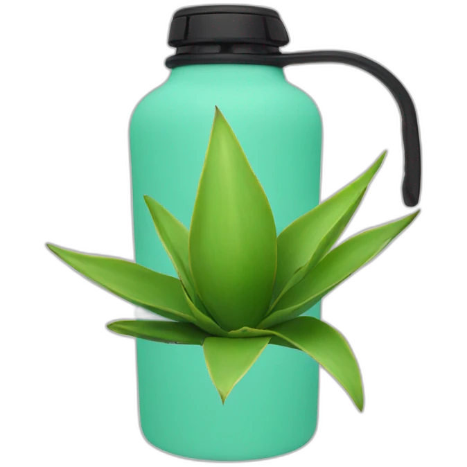 Agave hydro flask emoji