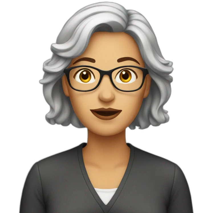 a woman writer emoji