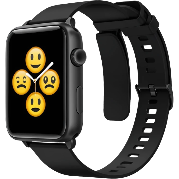 digital watch with digital screen no emojis emoji