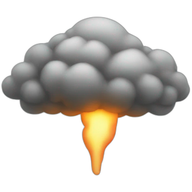 Gas cloud emoji
