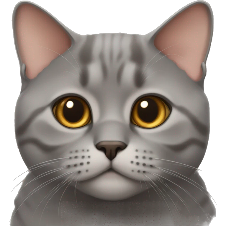 British shorthair brown cat emoji