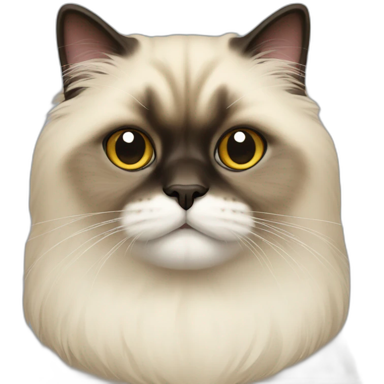Himalayan cat emoji