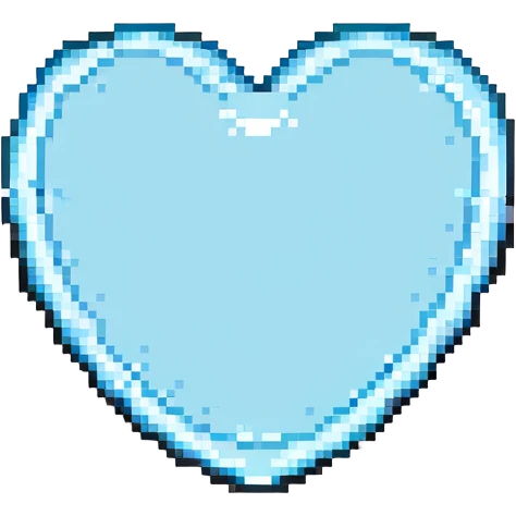light blue heart emoji