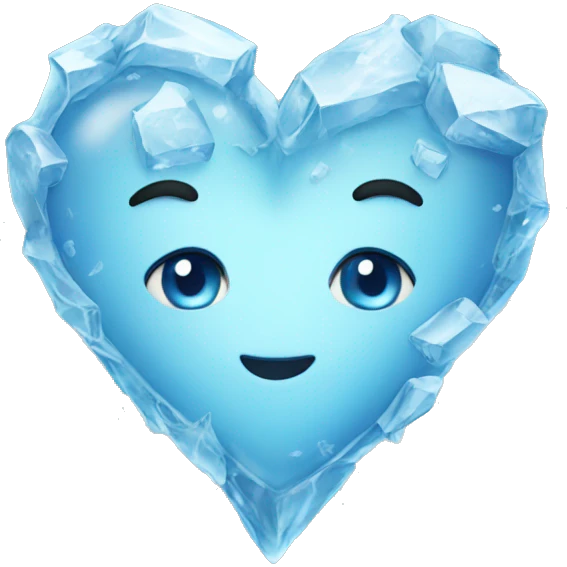 ice heart emoji