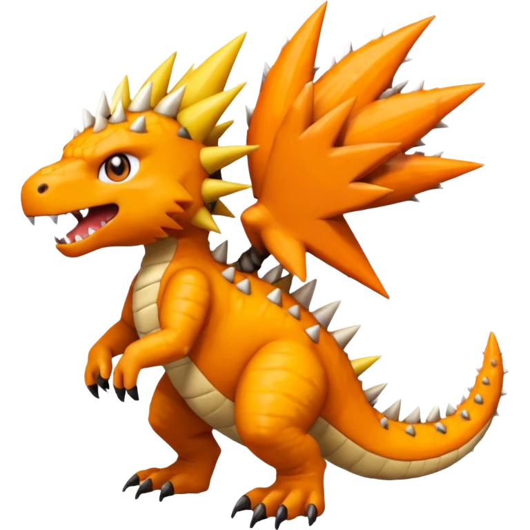 Tyrunt-Agumon-fusion (full Body) emoji