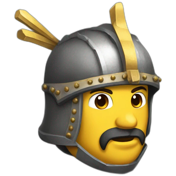 Moros y cristianos emoji