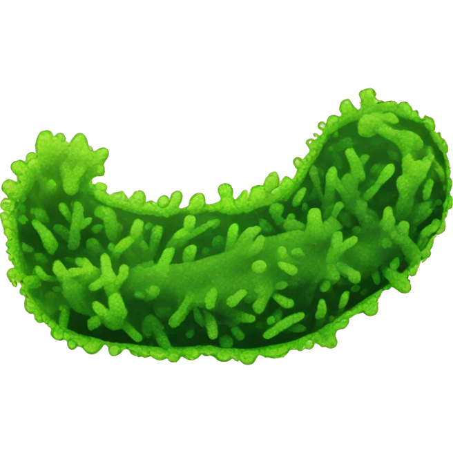 Sea algae on leg emoji