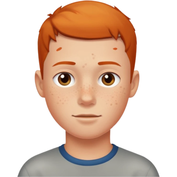 Boy with crew cut emoji