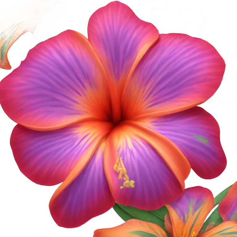 tropical flower emoji