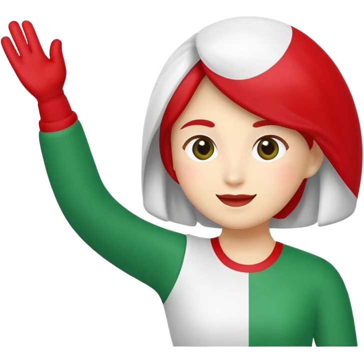 Una ikurriña (bandera vasca) emoji