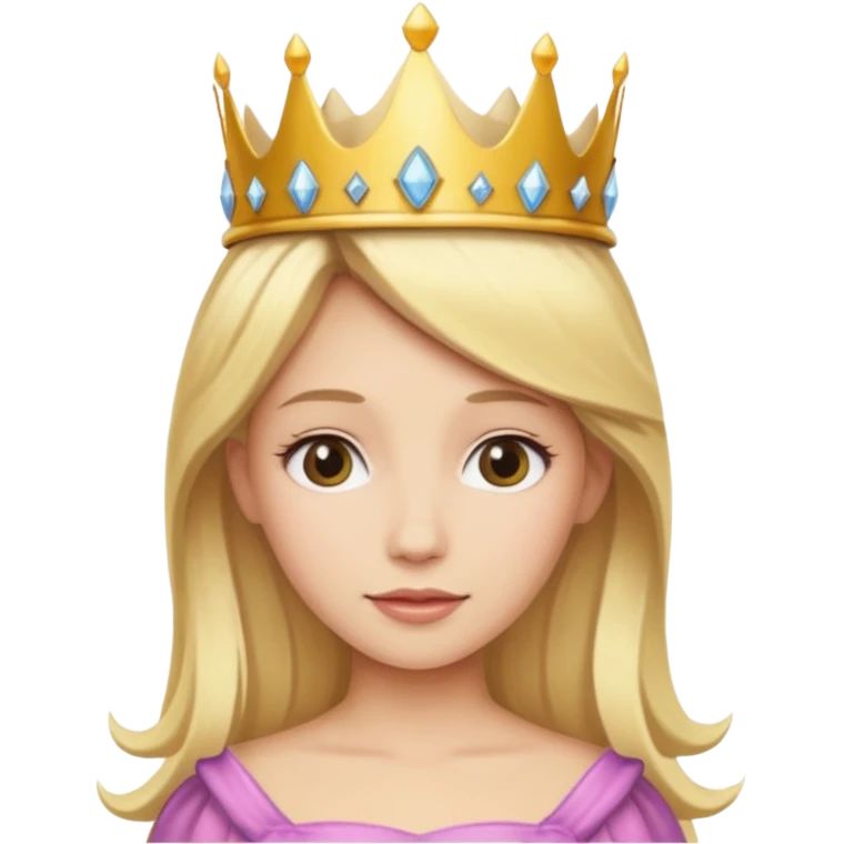 blonde haired princesse emoji