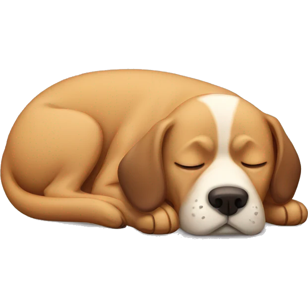 Dog snoring  emoji