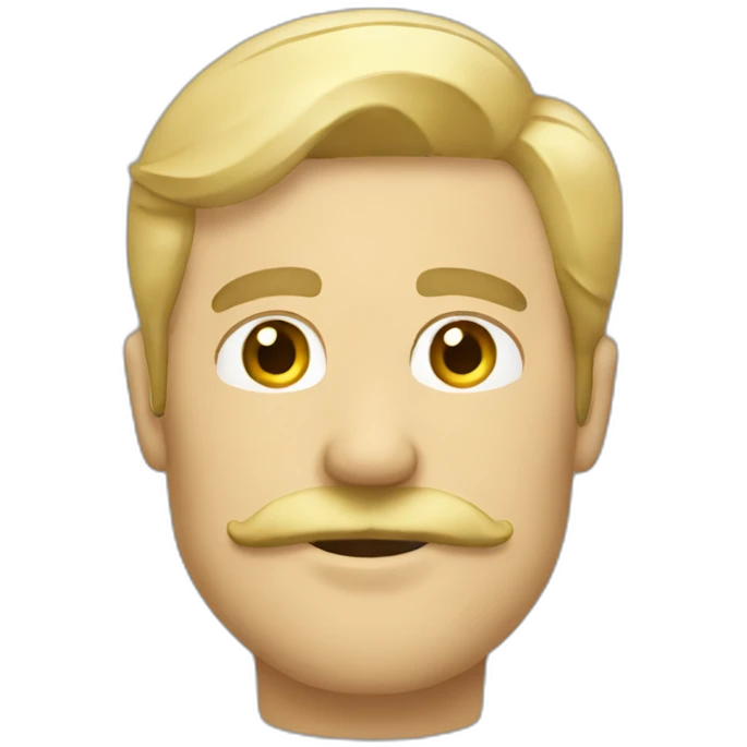 mustachioed-blonde-man emoji