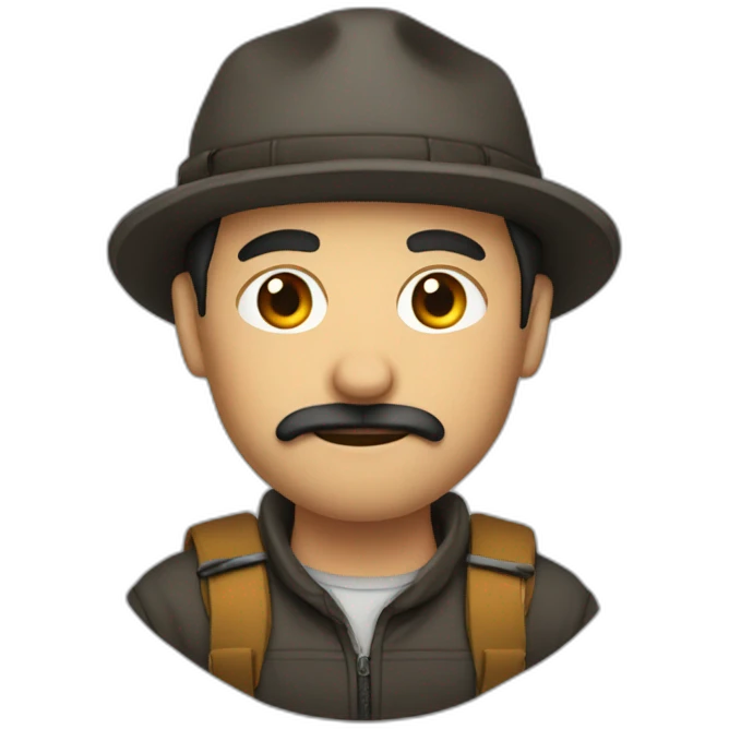 Homme cagouler emoji