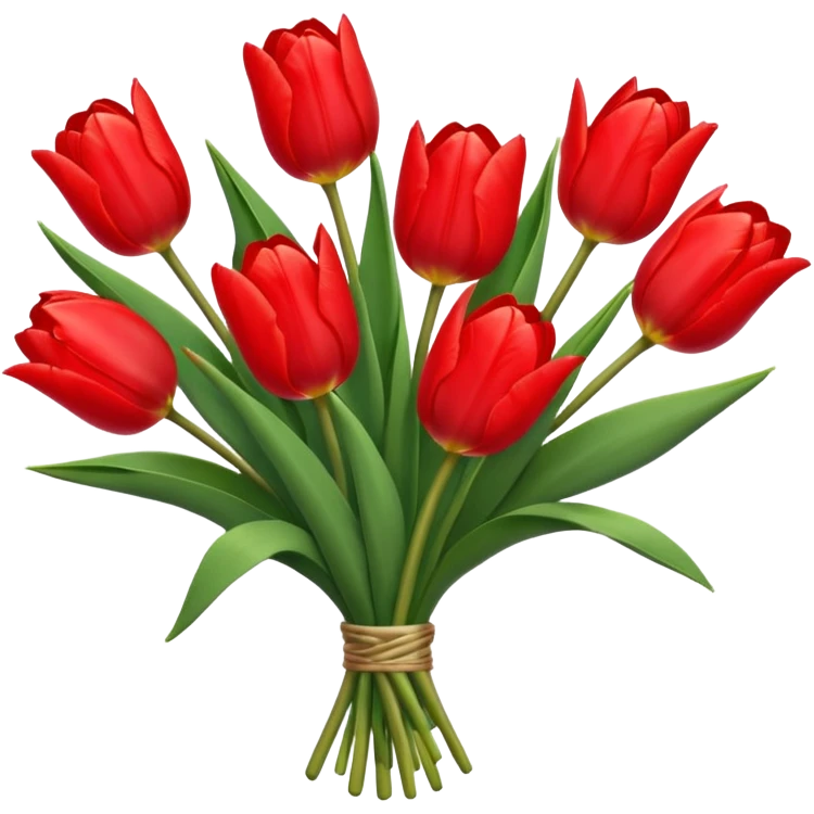tulipanes emoji