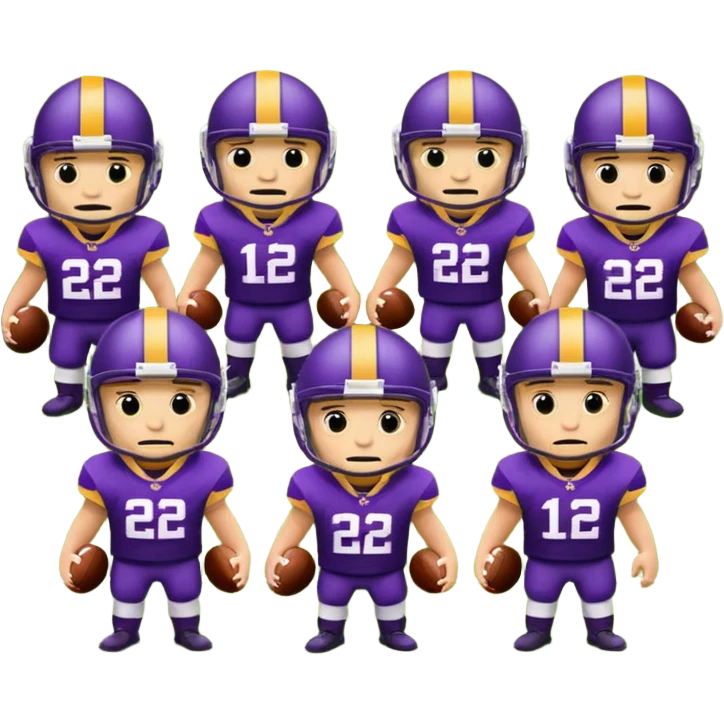 Viking football emoji