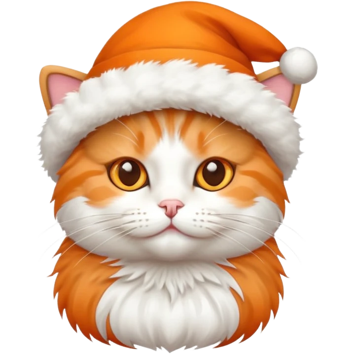 Cat wearing a hat emoji