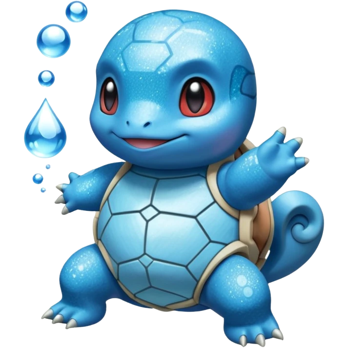 glitter pokemon squirtle emoji