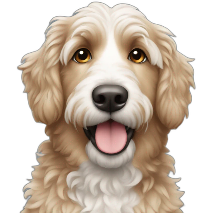 Aussie doodle  emoji