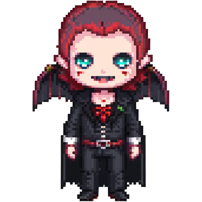 Tiny vampire emoji