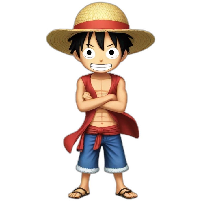 Luffy one piece emoji