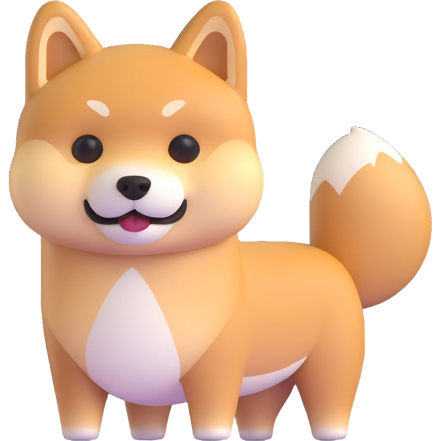 shiba inu dog emoji