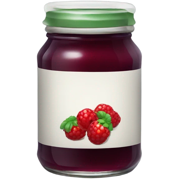 one small jar of jam glass emoji