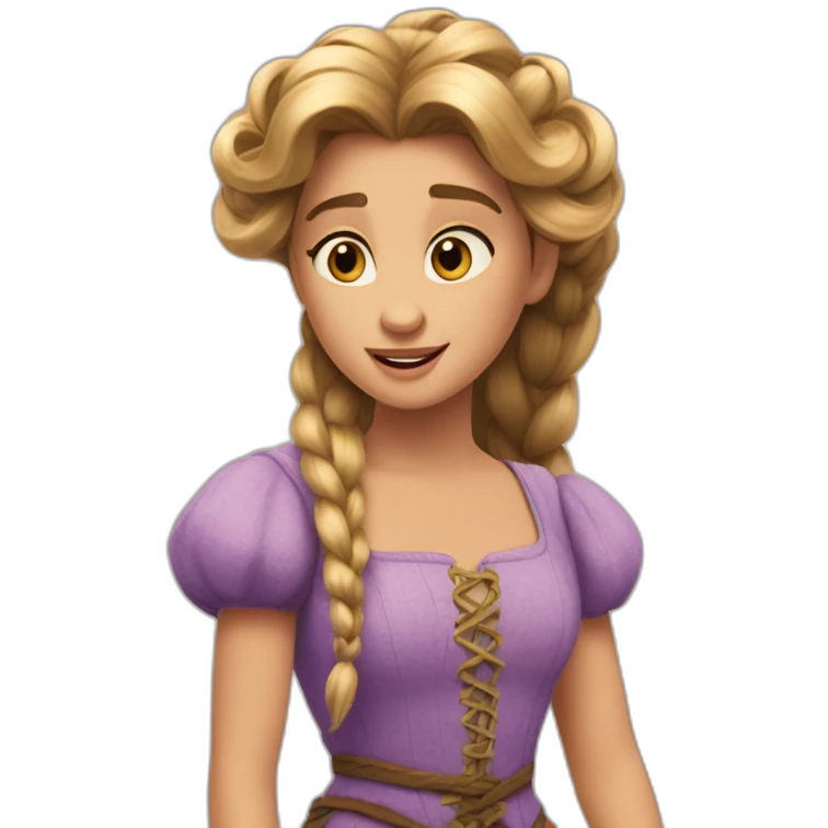 Raiponce emoji
