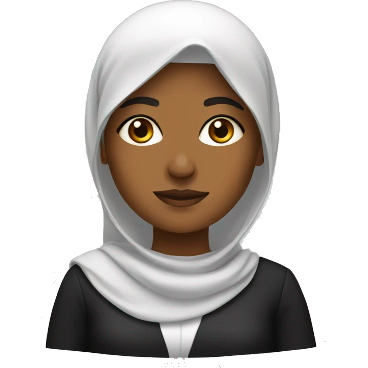 Muslim female lawyer  emoji