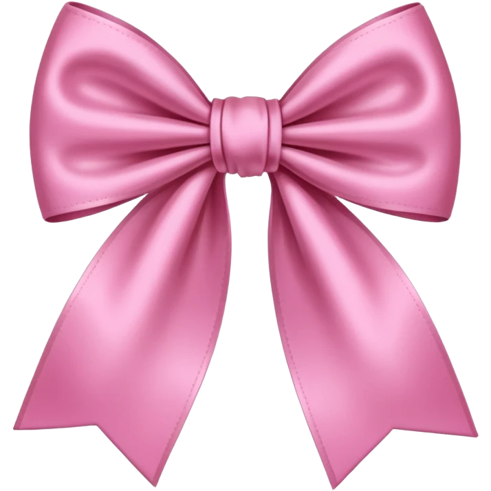 Pink bow emoji