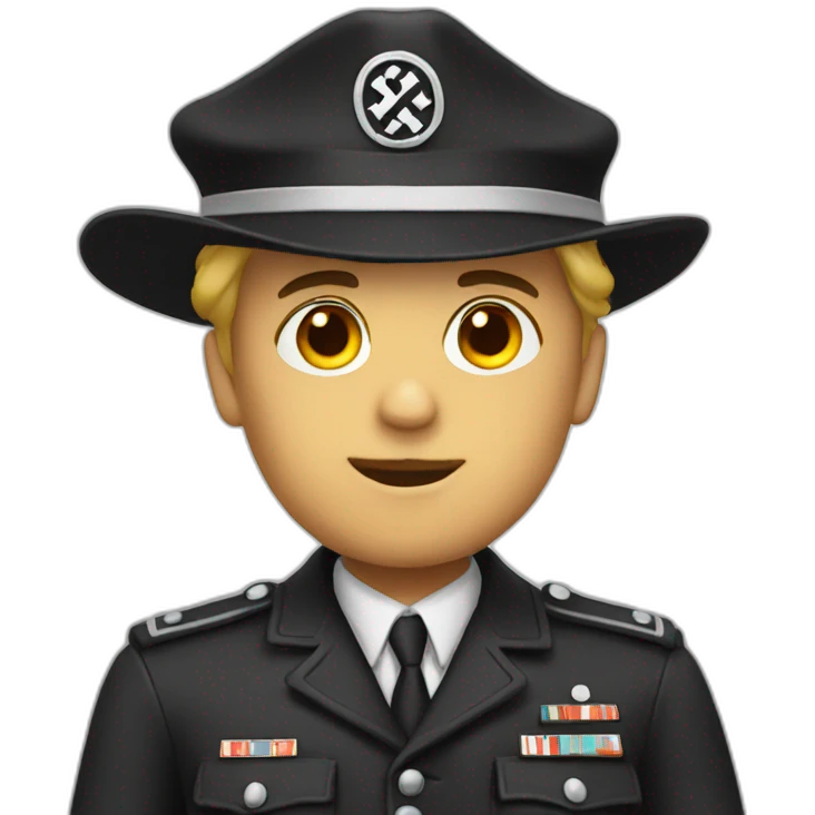 Faux nazi emoji