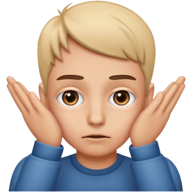 Peeking eyes through fingers emoji