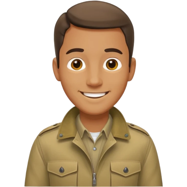safari jacket men  emoji