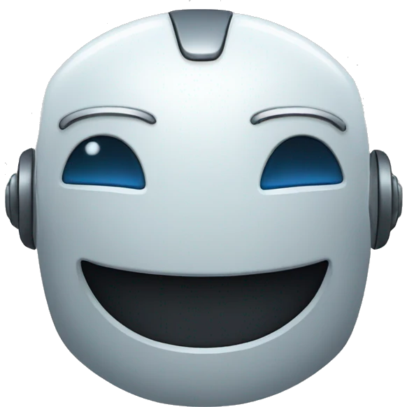 Robot smile  emoji