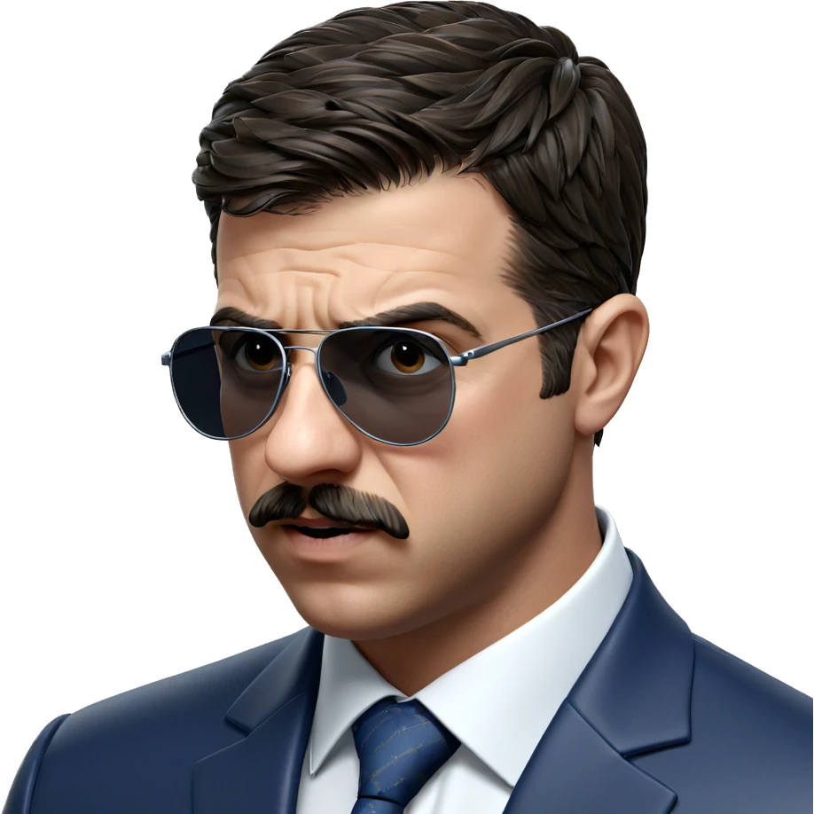 formal portrait of a man emoji