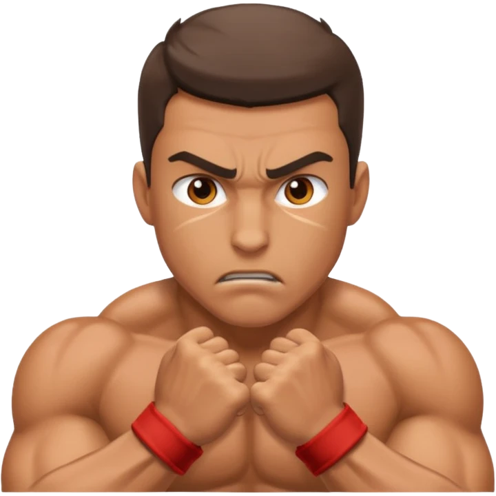 guy fighthing emoji