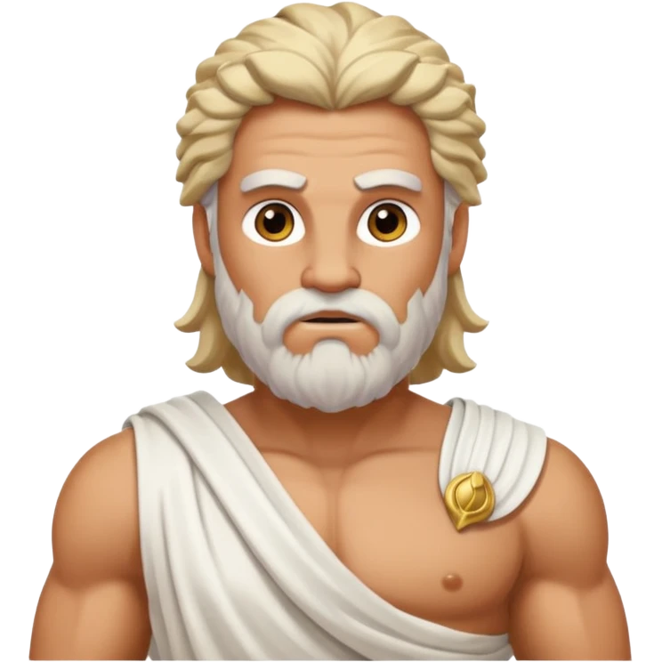 Zeus Greece ancient cloth emoji