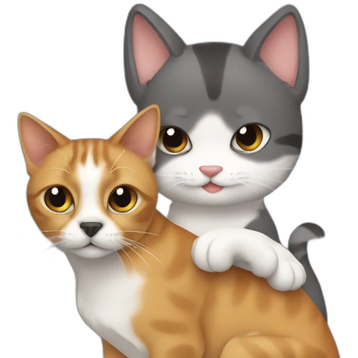 hond with cat emoji