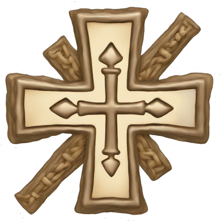 Darfash Mandaean Cross emoji