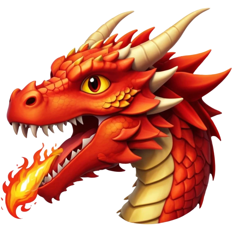 fierce dragon emoji