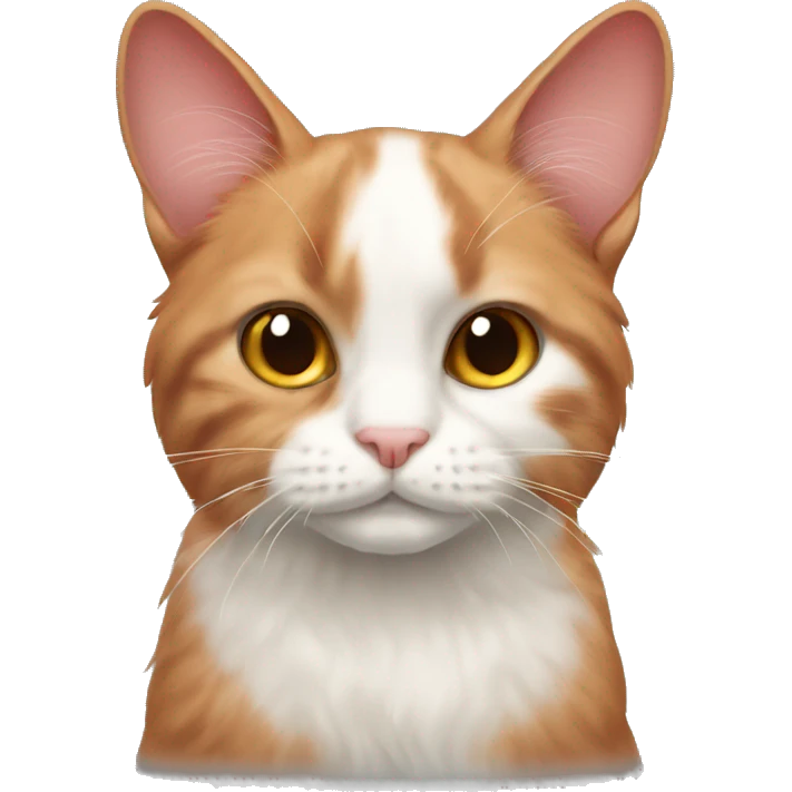 Red-haired lop-eared cat emoji