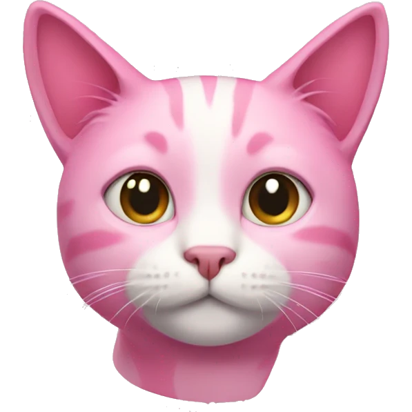 pink cat emoji