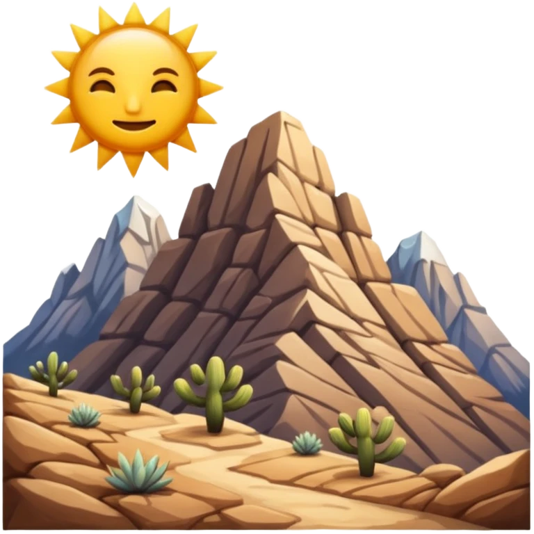mountains in Texas emoji